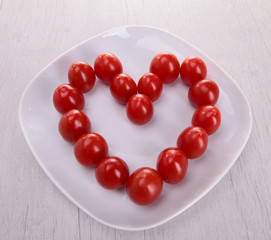 heart shape tomatoes
