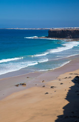 West coast of Fuerteventura