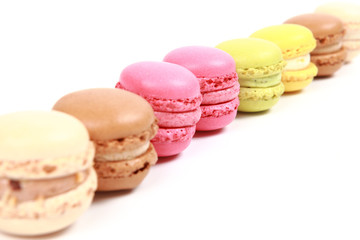 Colorful macaroons