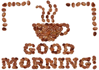 Good morning with coffee
