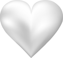 pearl shaped heart