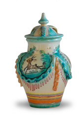 JARRÓN ESPAÑOL VERDE