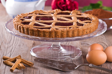 Linzer torte.
