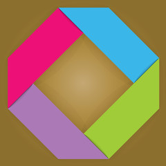 Modern Design template for infographics / numbered banners