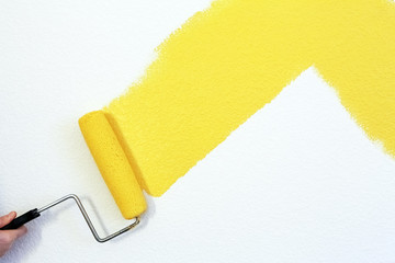 Obraz premium painting a wall