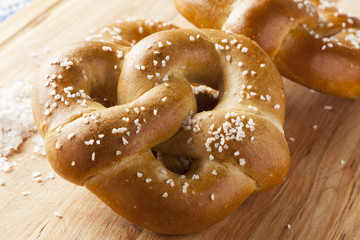 Homemade Warm Soft Pretzel