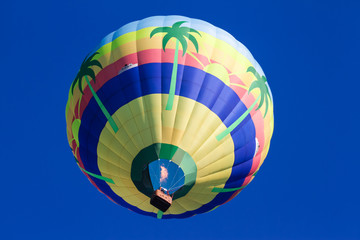 Naklejka premium Hot air balloon