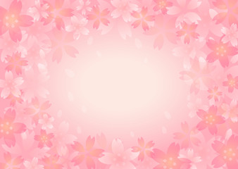 Obraz na płótnie Canvas Background Sakura