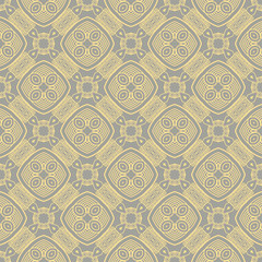 Seamless colorful retro pattern background