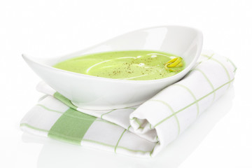 Traditional pea soup.