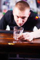 barman making cocktail drinks