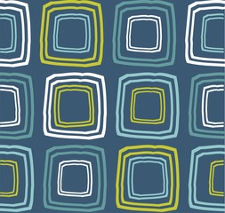 abstract pattern with hand drawn squares
