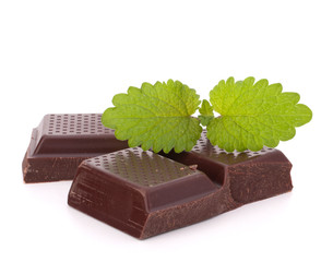 Chocolate bars stack