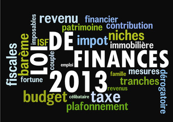 Loi de Finances 2013