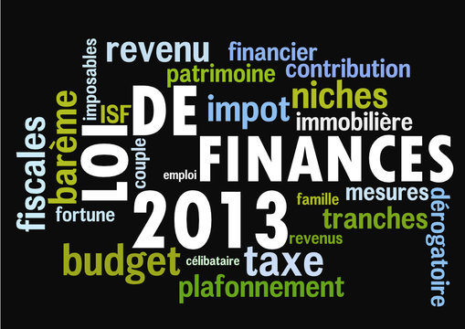 Loi de Finances 2013