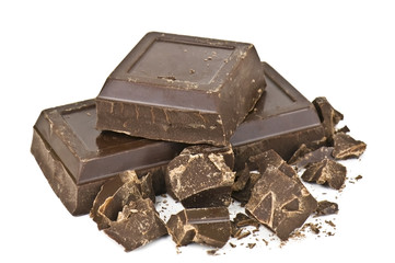 broken chocolate