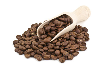 heap of coffee beans