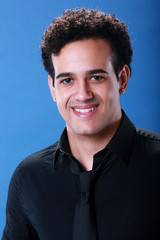 Fototapeta premium Young African American's portrait