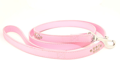 Correa rosa con joyas