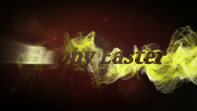 Happy Easter and Particle - HD1080