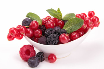 assortment of berries fruits
