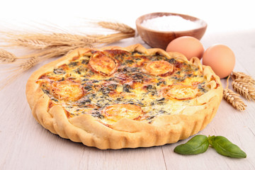 spinach quiche