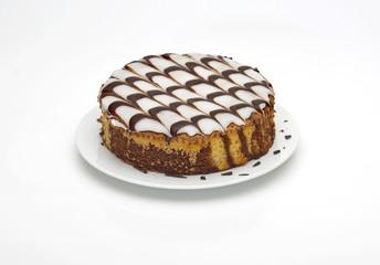bicolor cake