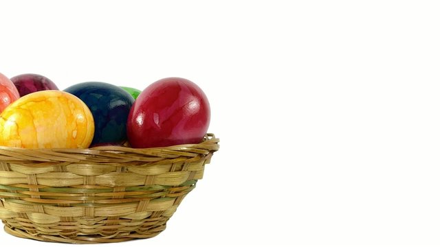 Korb mit Eier