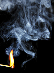 fire matches.