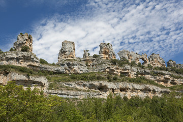 Orbaneja del Castillo, Burgos, Castilla y Leon, Spain