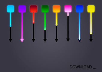 Loading bars for application
