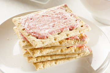 Hot Strawberry Toaster Pastry