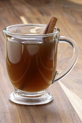 hot fresh apple cider