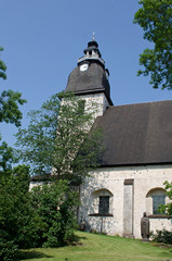Castle and church, Turku, Finland