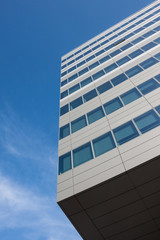 architectural detail of modern building