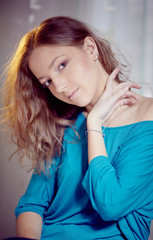 Fototapeta premium Beautiful girl