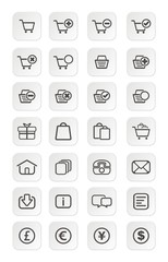 ecommerce icon sets