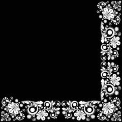 vector vintage floral  background