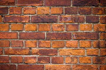 Brick wall background - obrazy, fototapety, plakaty
