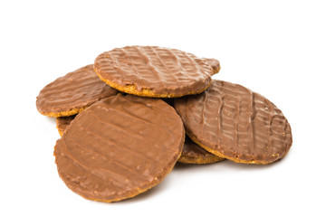 cookies with chocolate