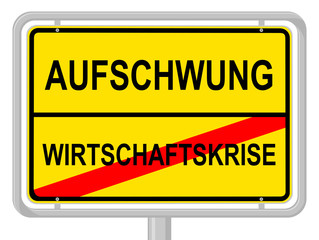 Aufschwung aus der Wirtschaftskrise