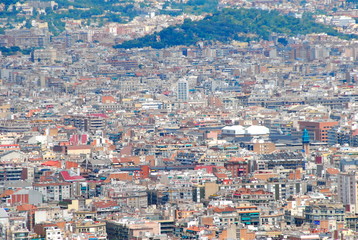 Fototapeta na wymiar vue de Barcelone