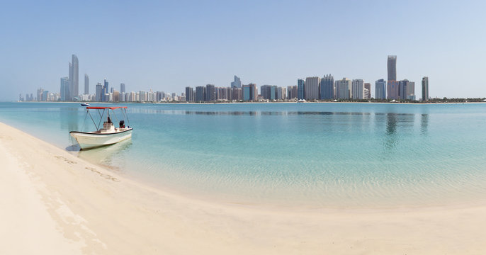 Abu Dhabi Skyline Panorama
