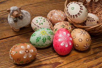 painted Easter eggs
