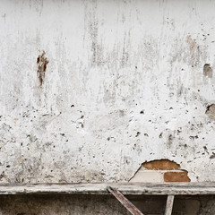 bench near the wall background