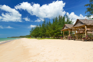 Fototapeta na wymiar Idyllic beach of Andaman Sea in Koh Kho Khao, Thailand