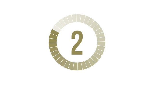 Compte &agrave; rebours 5-0 beige