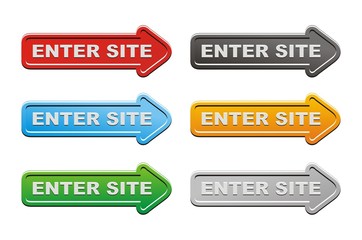 enter site buttons - arrow buttons