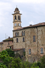 Fototapeta na wymiar Kościół św Antonino. Travo. Emilia-Romania. Włochy.