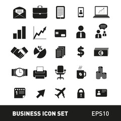 Business and Finance Icon Set